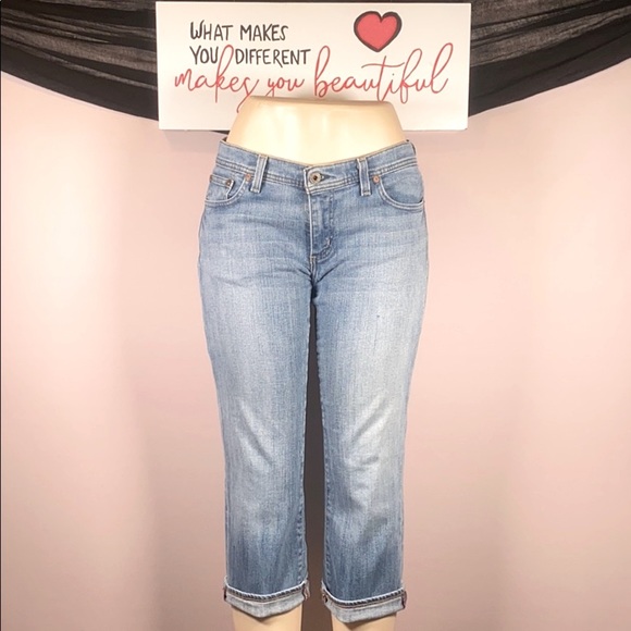 Ralph Lauren denim capris Size 6/28 💝 - Picture 2 of 7